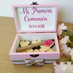 Caja Firmas Deseos Corazones
