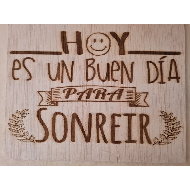 Letrero Personalizado de Madera Frases 3 Letrero Personalizado de Madera Frases 3