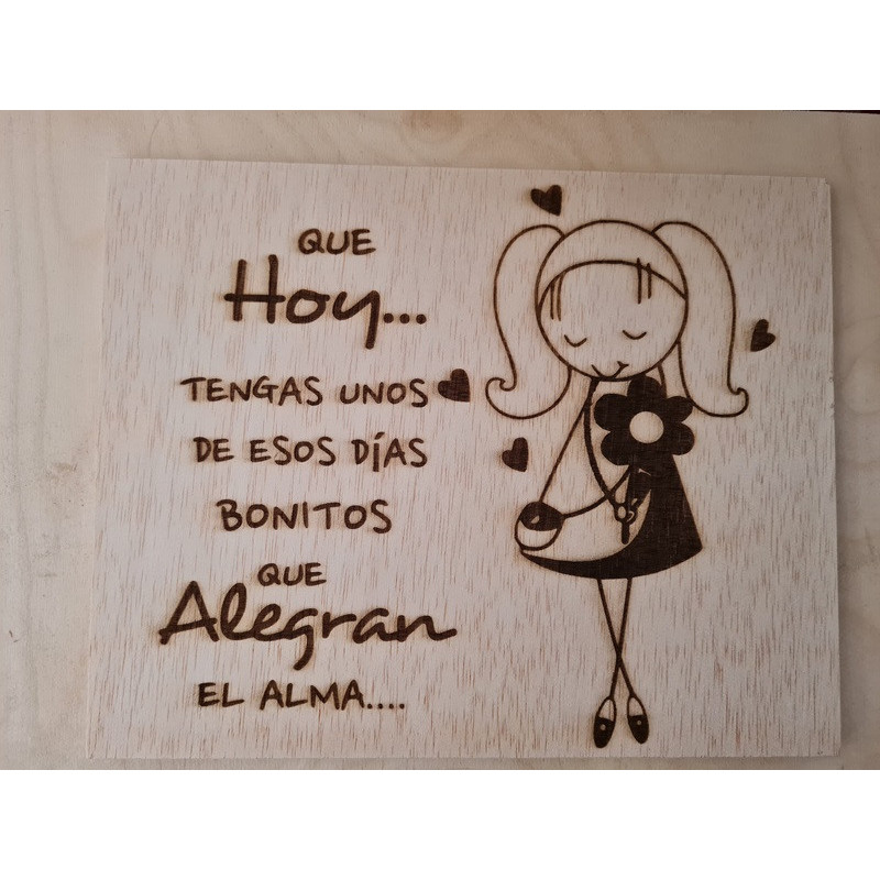 Letrero Personalizado de Madera Frases 4 Letrero Personalizado de Madera Frases 4