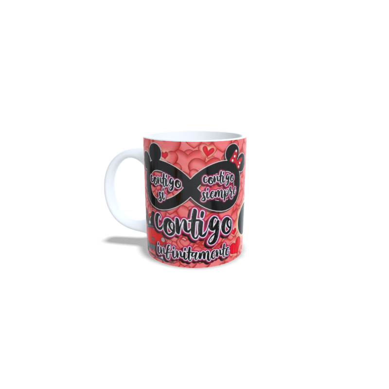 Taza Mug 330 ml Contigo Minnie Mickey Taza Mug 330 ml Contigo Minnie Mickey