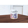 Taza Mug 330 ml I Love You Gatitos