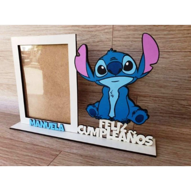 Marco Foto Feliz Cumpleaños Stitch Marco Foto Feliz Cumpleaños Stitch