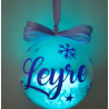 Bola Navidad Con Luz Personalizada Bola Navidad Con Luz Personalizada