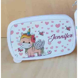 Fiambrera Plástico Nombre Colores