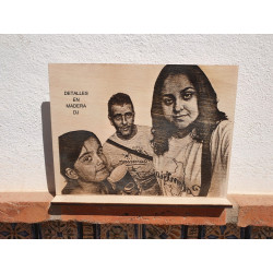 Foto Grabada en Madera