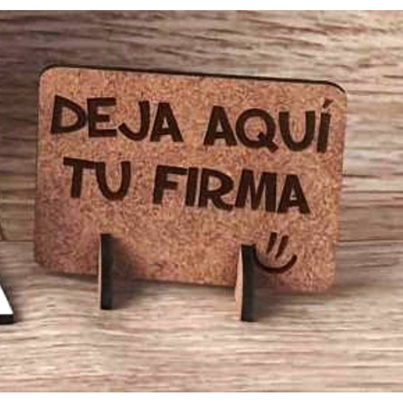 Cartel Deja Tu Firma Comunión