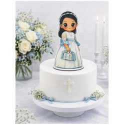 Topper Adorno Primera Comunión Niña