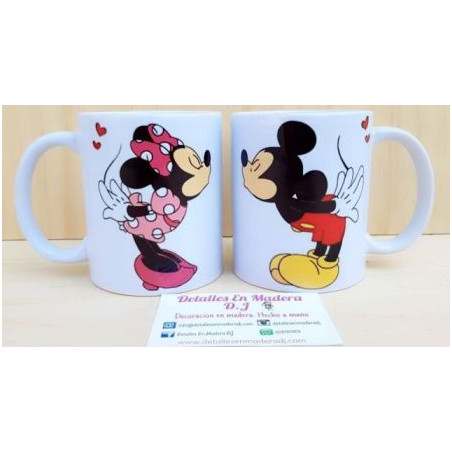 Taza Mug 330 ml Minnie Mickey